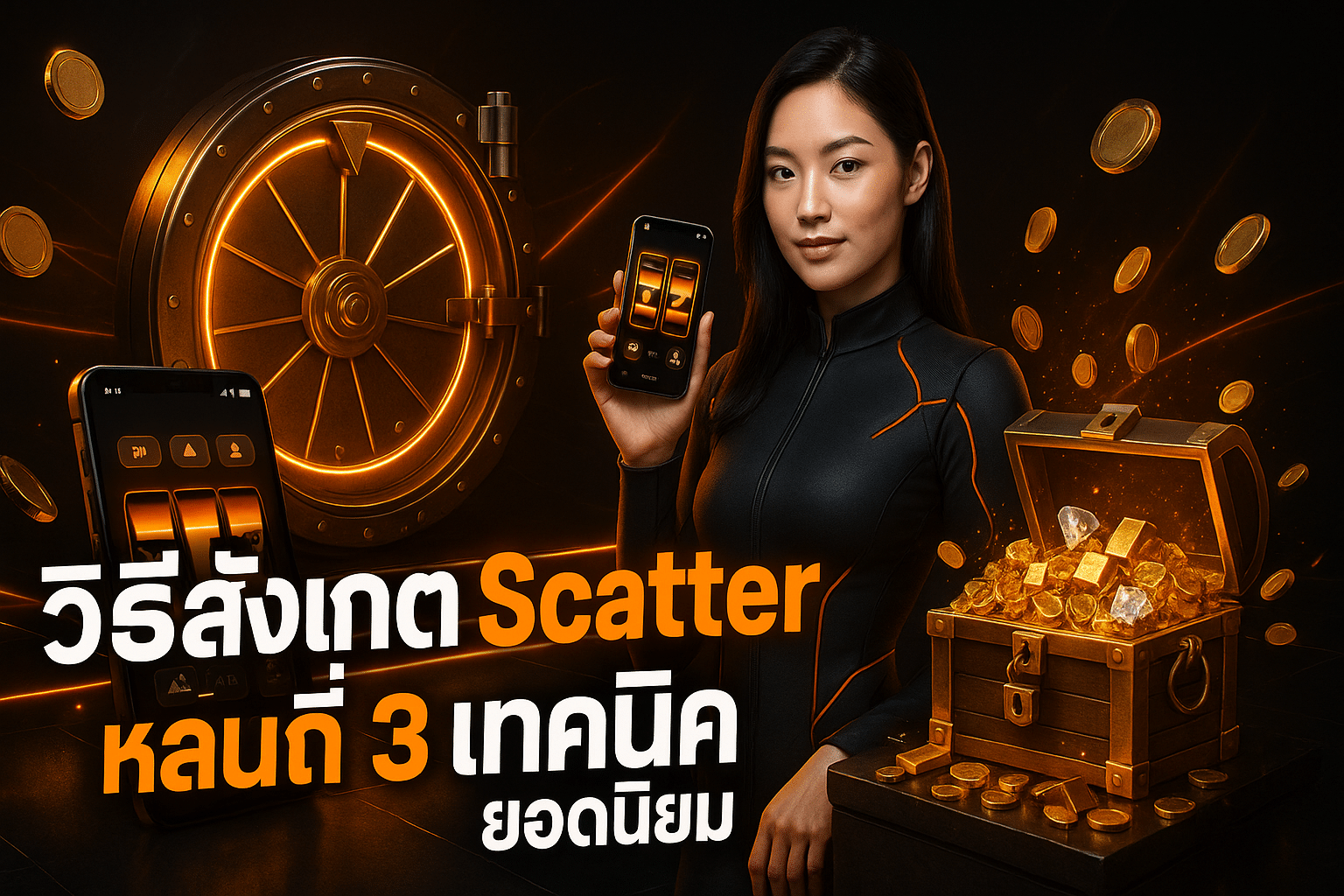วิธีสังเกต Scatter หล่นถี่