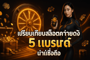 เปรียบเทียบสล็อตค่ายดัง